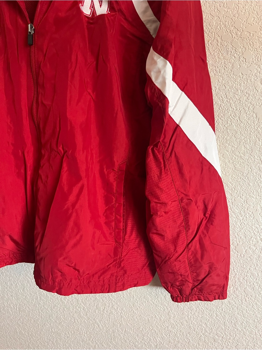 Adidas Nebraska Cornhusker Women’s Windbreaker - Picture 5 of 11